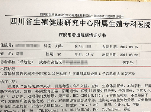 四川省生殖健康研究中心附属生殖专科医院治疗不孕不育